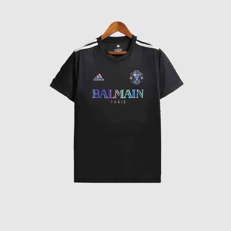 BALMAIN - Reflective Men's Shirt - Match Day