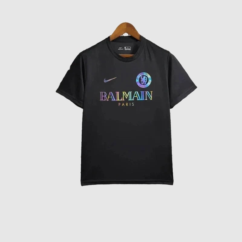BALMAIN - Reflective Men's Shirt - Match Day