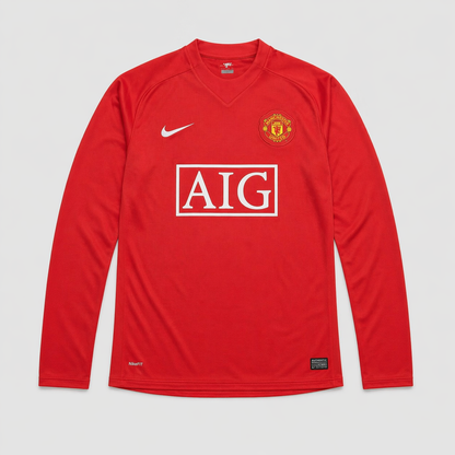 Retro Home 2007/08 Long Sleeve Shirt - Match Day