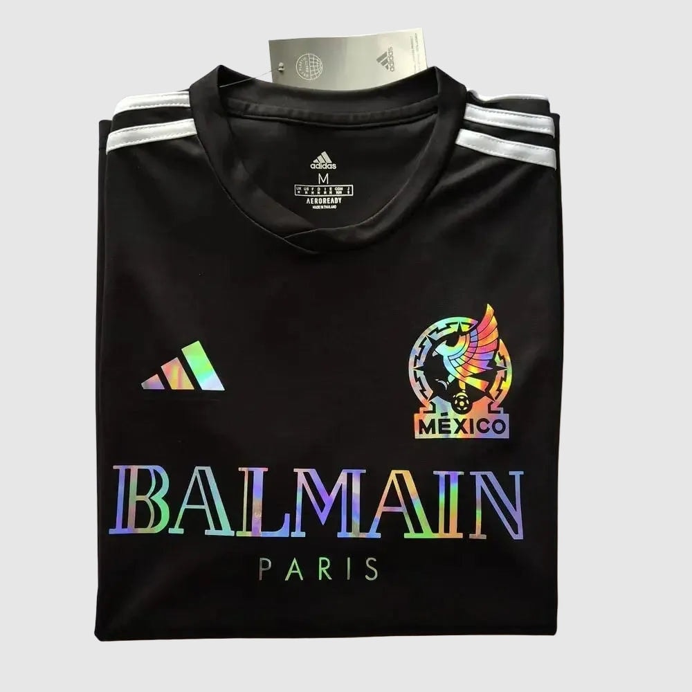 BALMAIN - Reflective Men's Shirt - Match Day