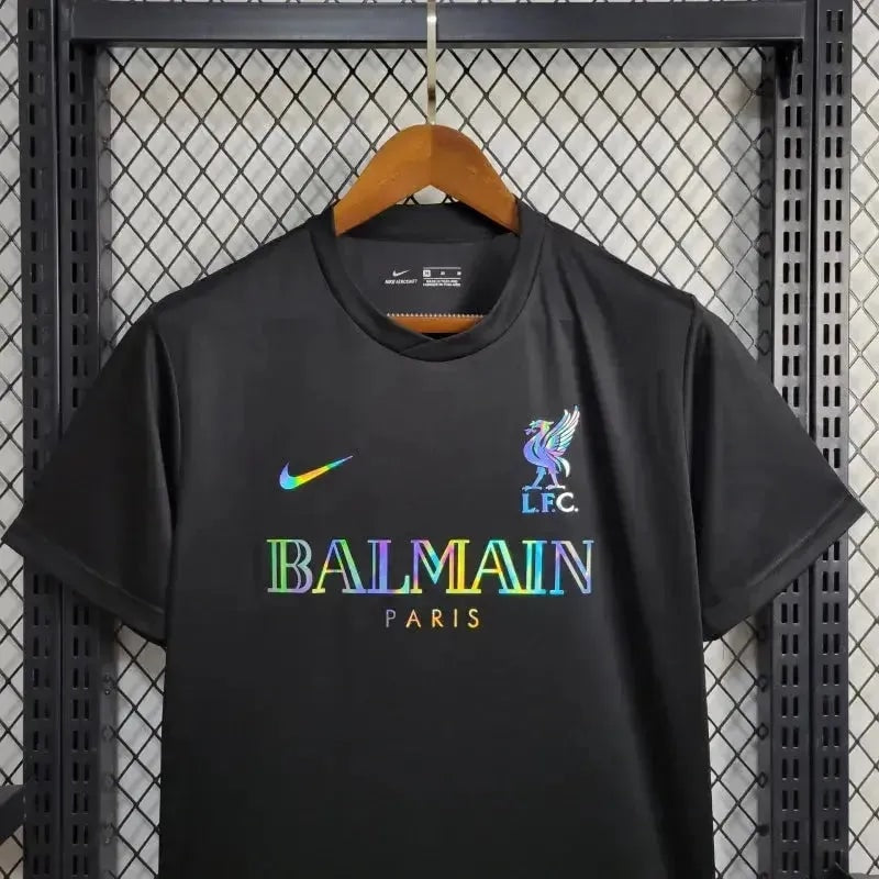 BALMAIN - Reflective Men's Shirt - Match Day