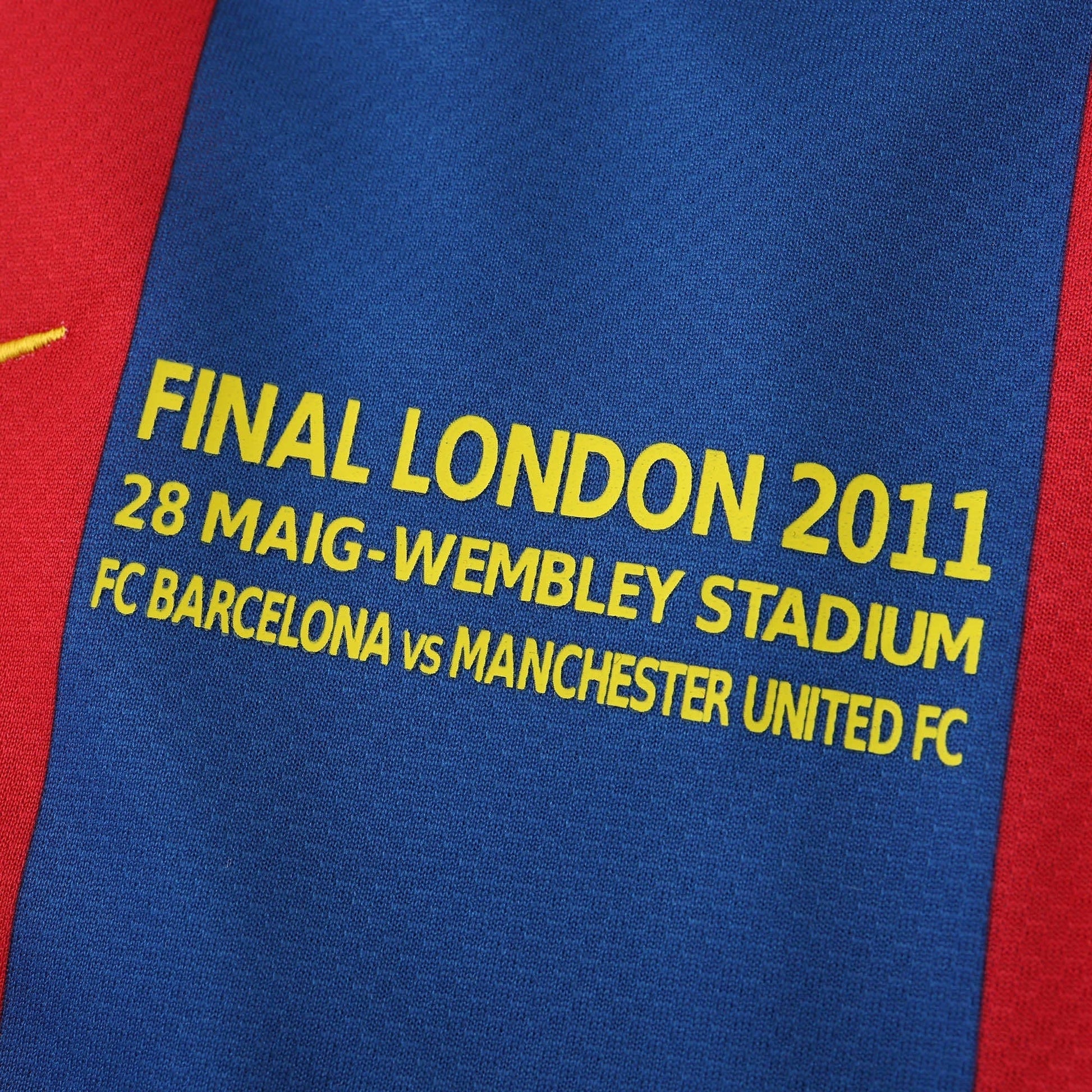 Retro Home 2010/11 Shirt - Match Day