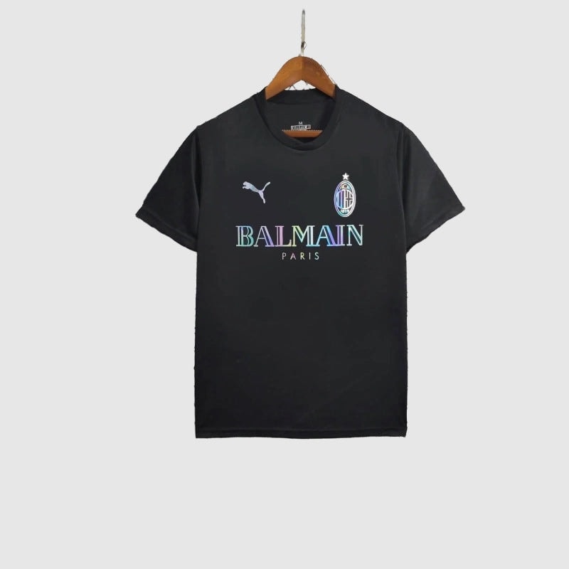 BALMAIN - Reflective Men's Shirt - Match Day
