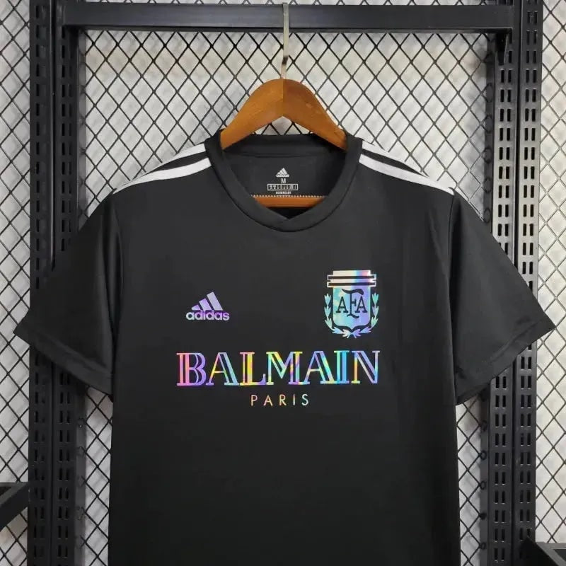 BALMAIN - Reflective Men's Shirt - Match Day