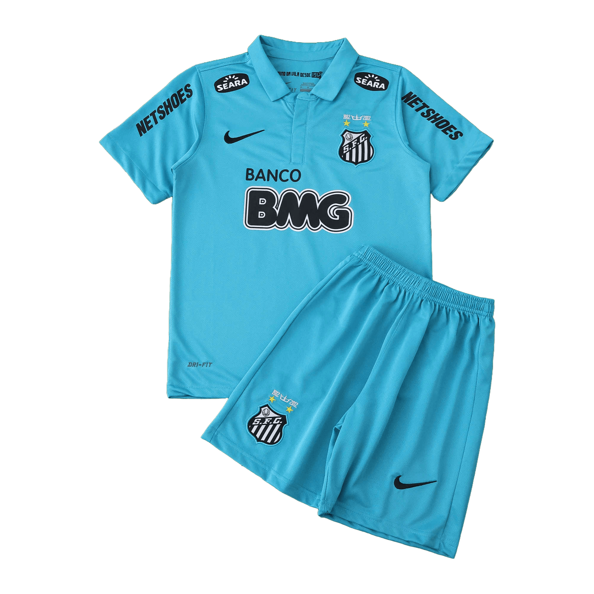 Retro Away 2012/13 Kids Shirt Kit - Match Day