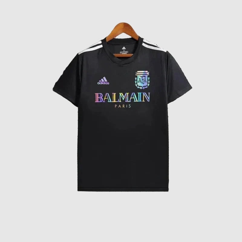 BALMAIN - Reflective Men's Shirt - Match Day