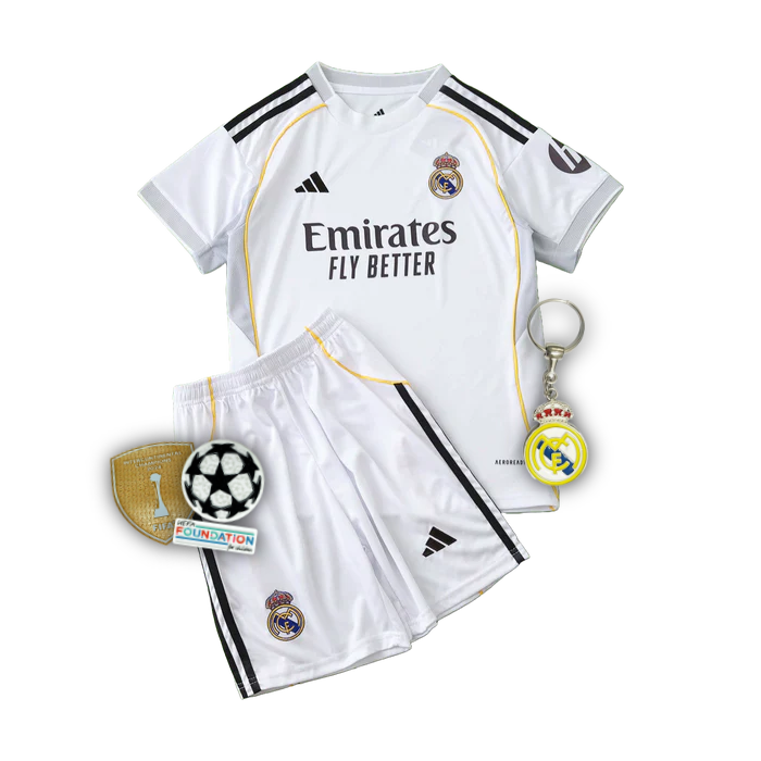 Home 25/26 Kids Shirt Kit - Match Day