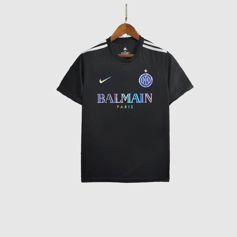 BALMAIN - Reflective Men's Shirt - Match Day