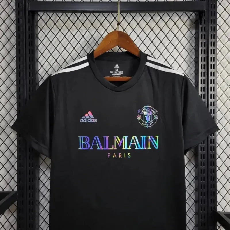 BALMAIN - Reflective Men's Shirt - Match Day