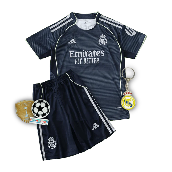 Away 25/26 Kids Shirt Kit - Match Day