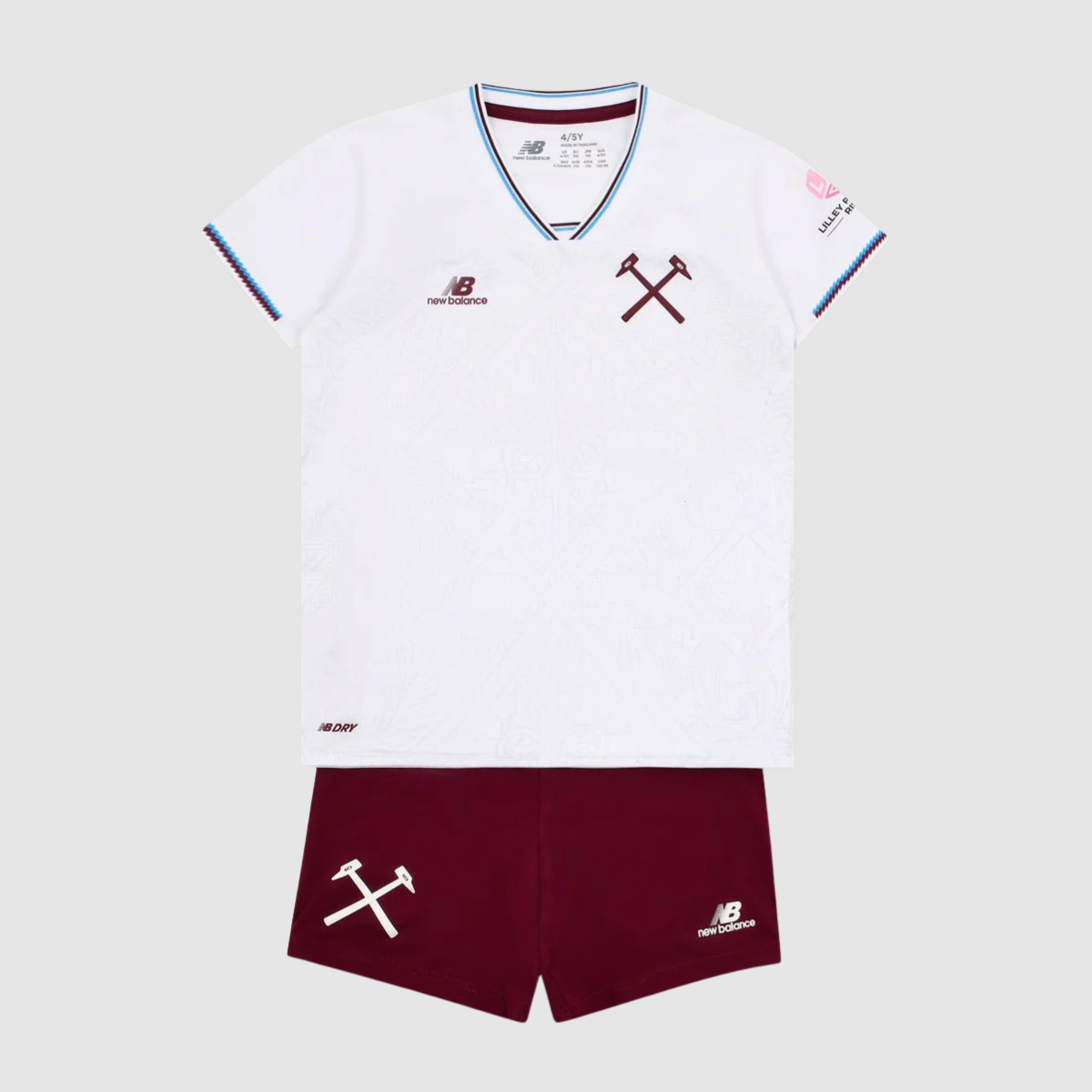 Away 26/27 Kids Shirt Kit - Match Day